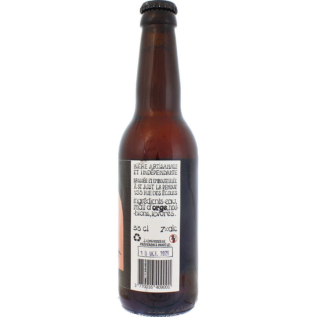 Bière Rousse Fumée brassée par la brasserie La Part Des Autres en 33cl