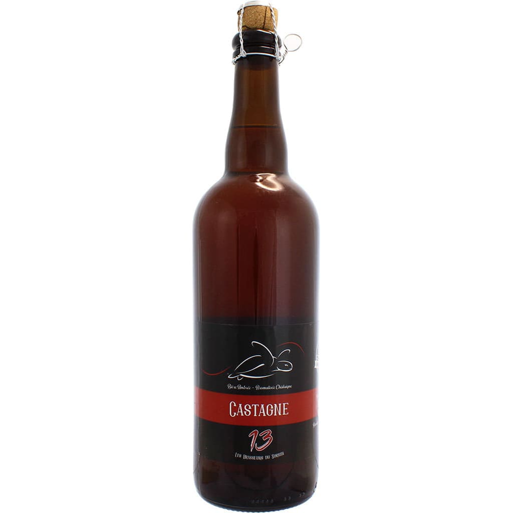 Bière Castagne par la brasserie française Les Brasseurs du Sornin en 75cl