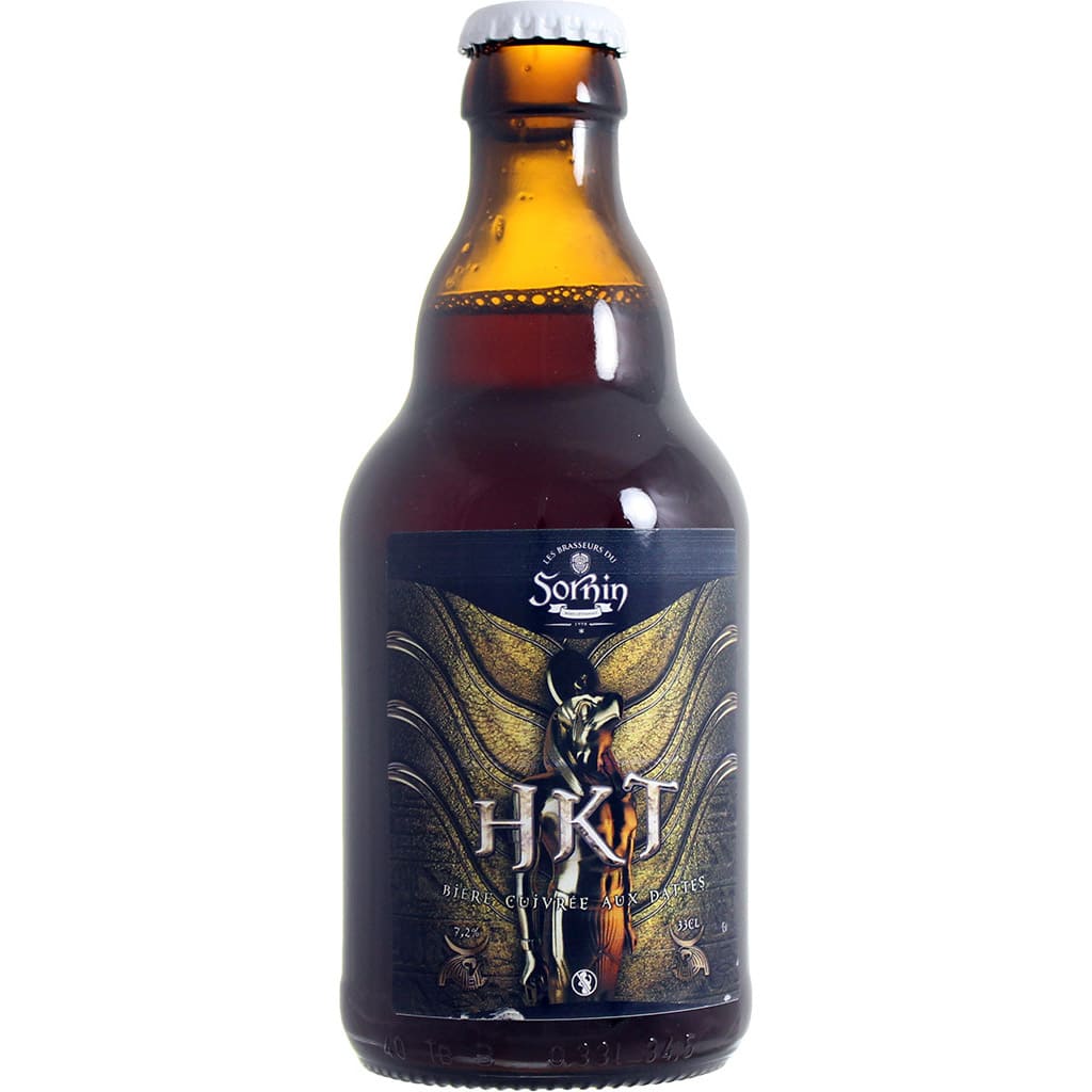 Bière française L'ègyptienne HKT par Les Brasseurs du Sornin - ancienne étiquette