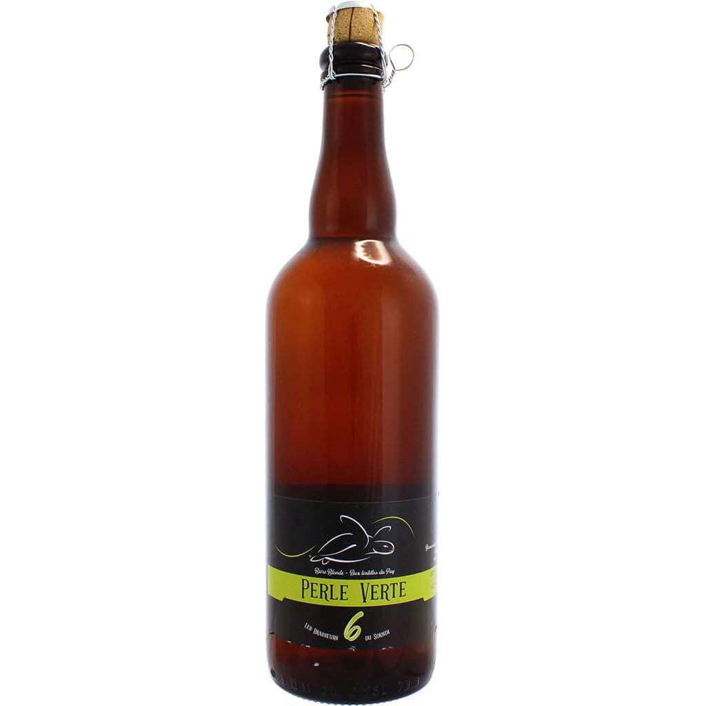 Bière Perle Verte par la brasserie française Les Brasseurs du Sornin à Pouilly-sous-Charlieu en 75cl