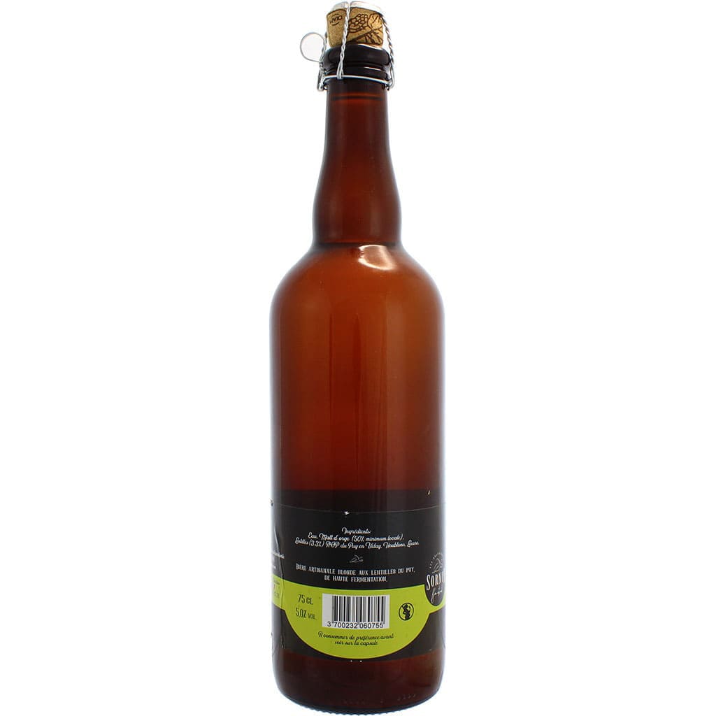 Bière Perle Verte par la brasserie française Les Brasseurs du Sornin à Pouilly-sous-Charlieu en 75cl