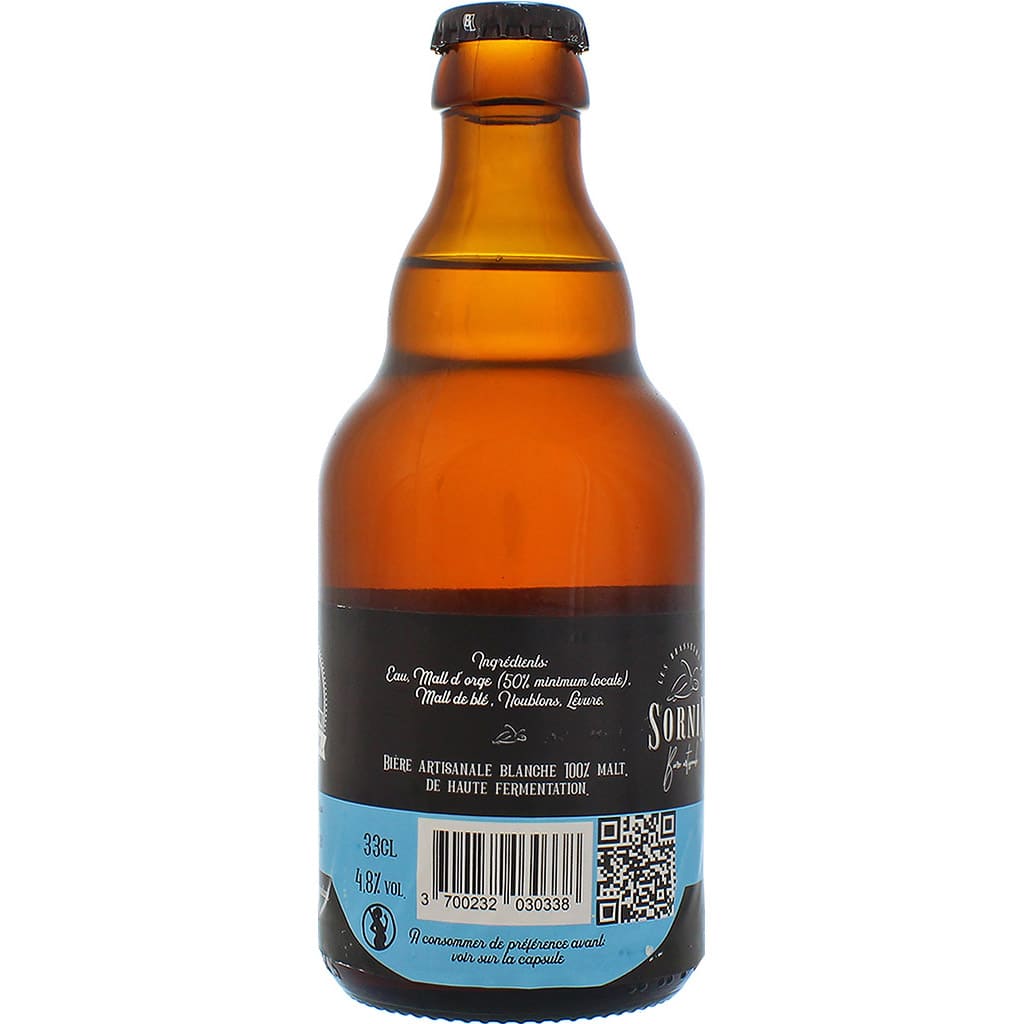 Bière française Pierre Blanche par Les Brasseurs du Sornin
