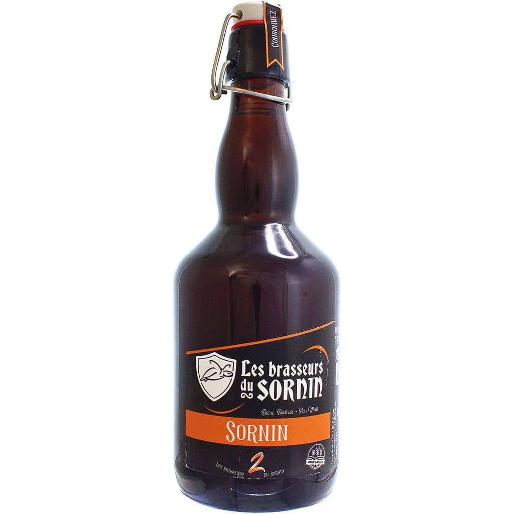 Bière Sornin Ambrée Magnum de 1 litre par la brasserie française Les Brasseurs du Sornin