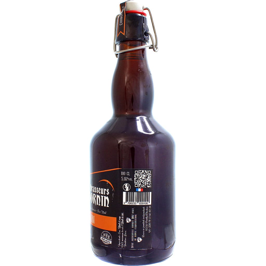Bière Sornin Ambrée Magnum de 1 litre par la brasserie française Les Brasseurs du Sornin