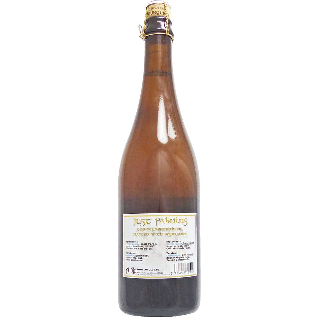 Bière belge Lupulus Triple brassée par Les Trois Fourquets
