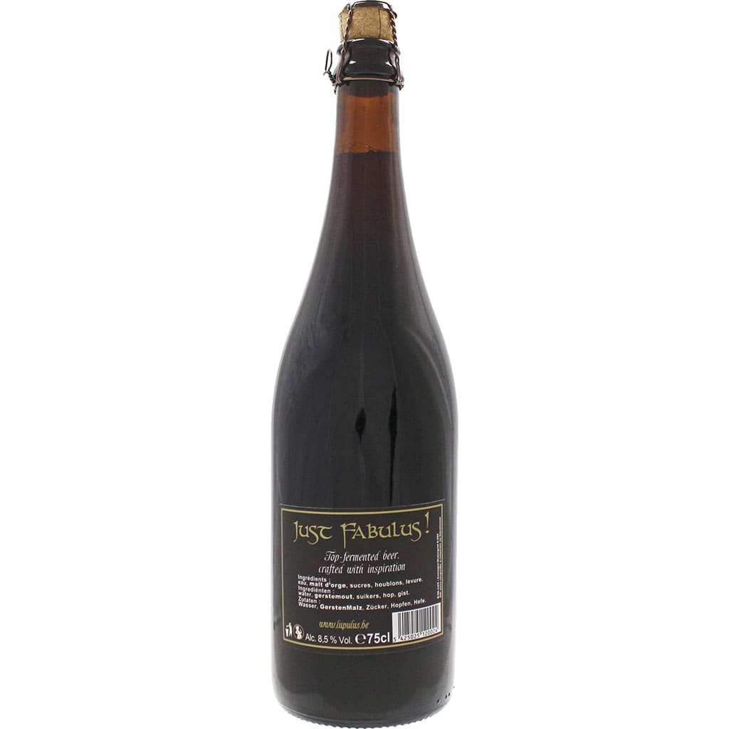 Bière Lupulus Brune par la brasserie Les Trois Fourquets