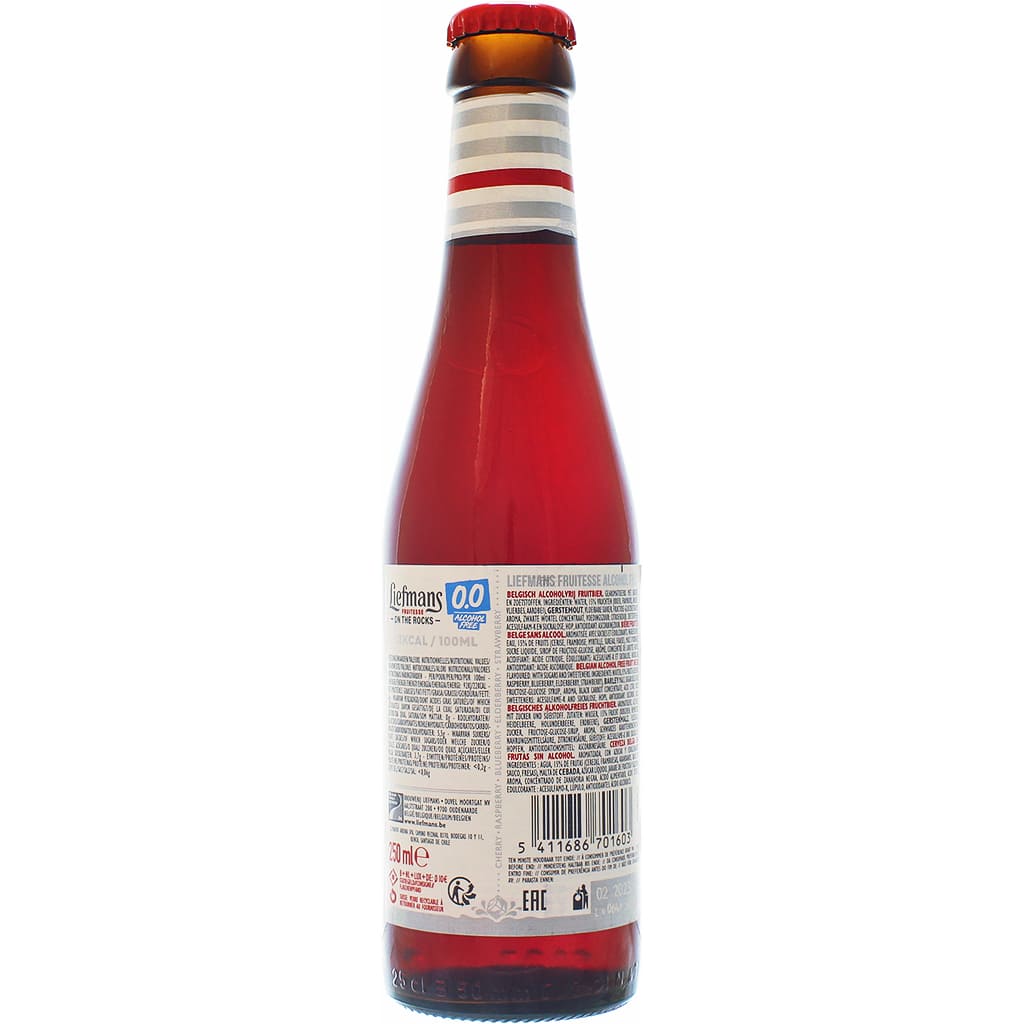 Bière Liefmans Fruitesse 0.0 brassée par Liefmans, Belgique