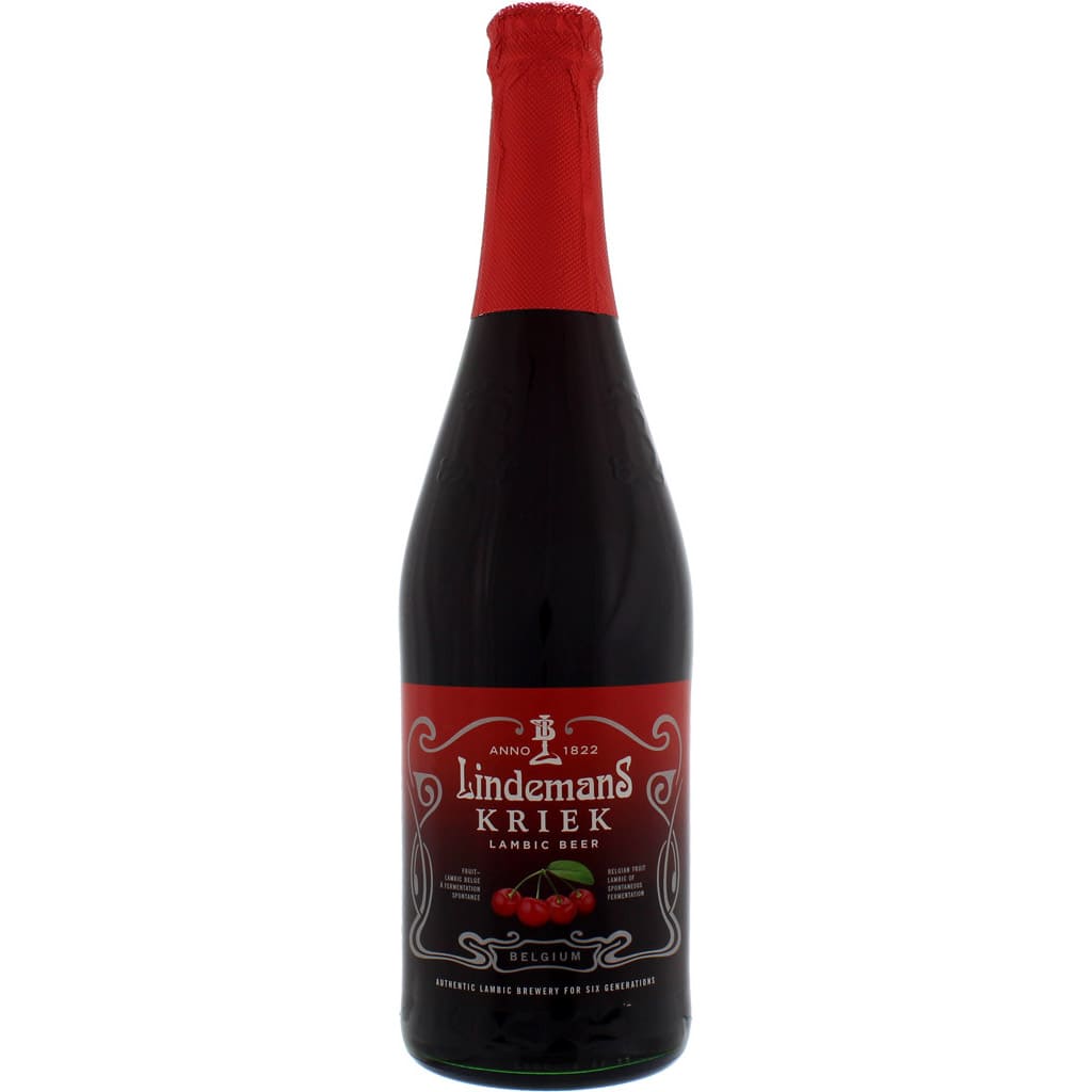 Bière Lindemans Kriek par la brasserie belge Lindemans