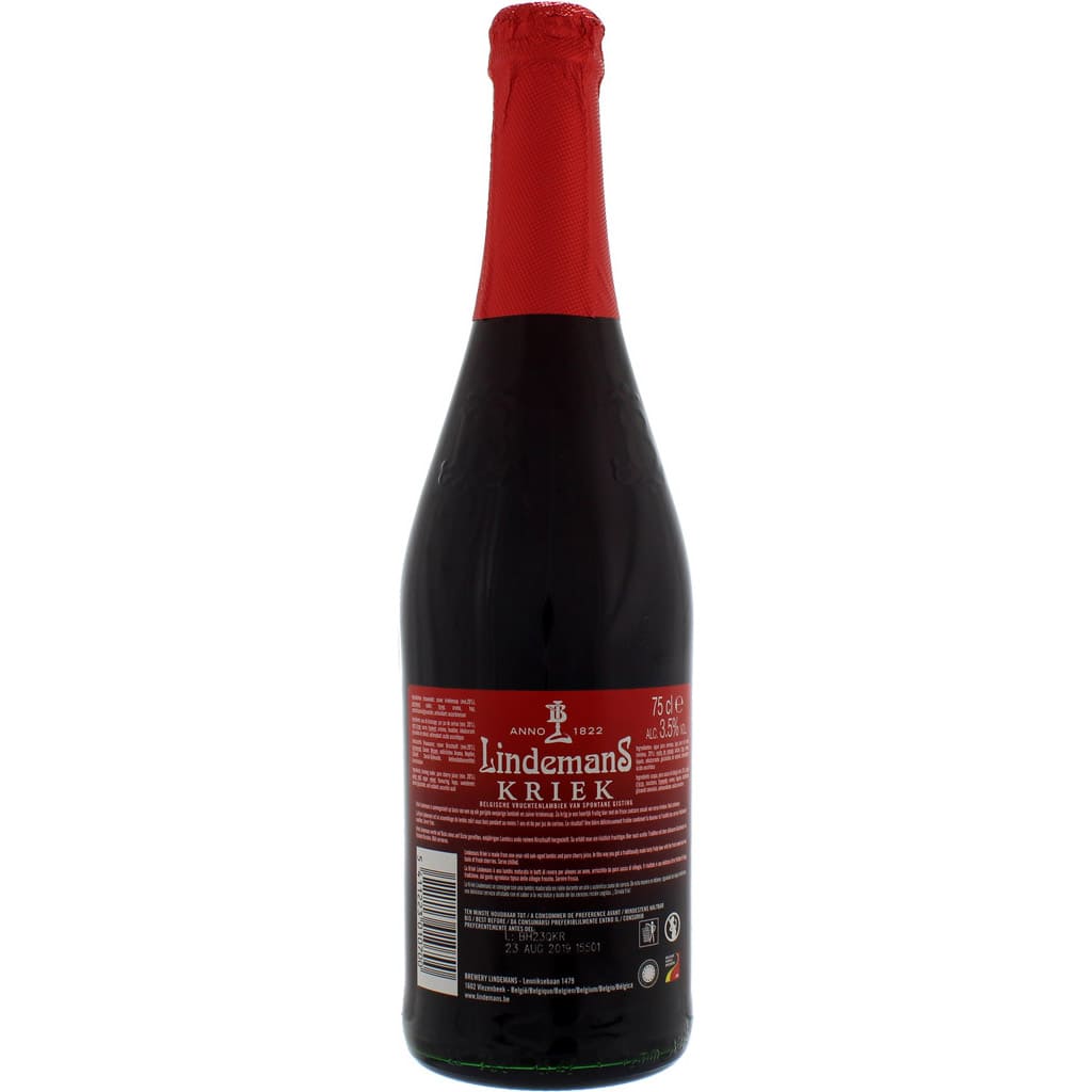 Bière Lindemans Kriek par la brasserie belge Lindemans