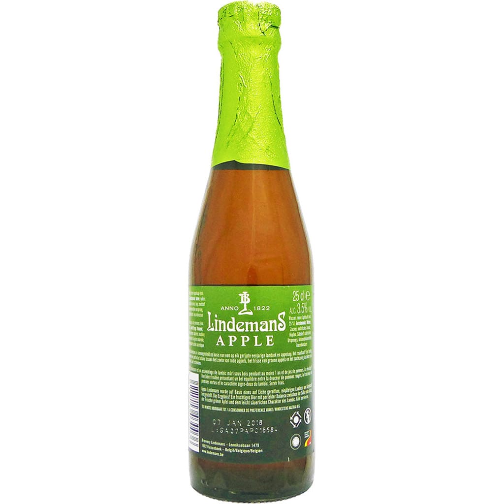 Bière Lindemans Apple brassée par Lindemans, Belgique