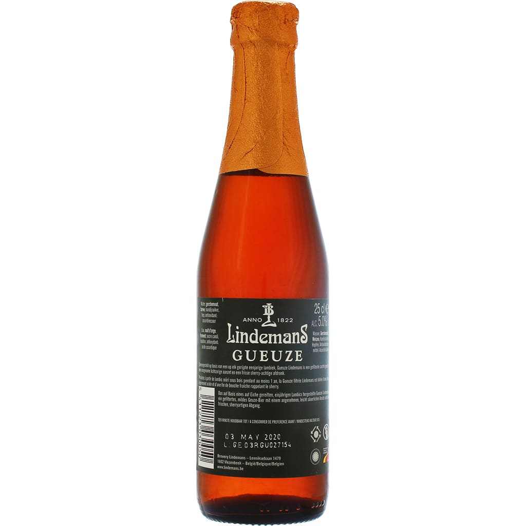 Bière Lindemans Gueuze brassée par Lindemans, Belgique