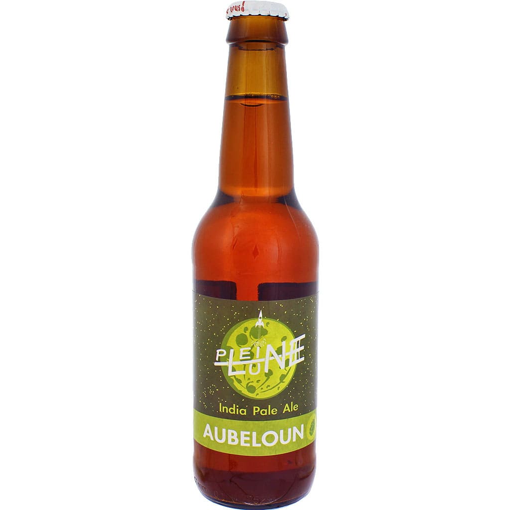 Bière Aubeloun brassée par la brasserie de La Pleine Lune