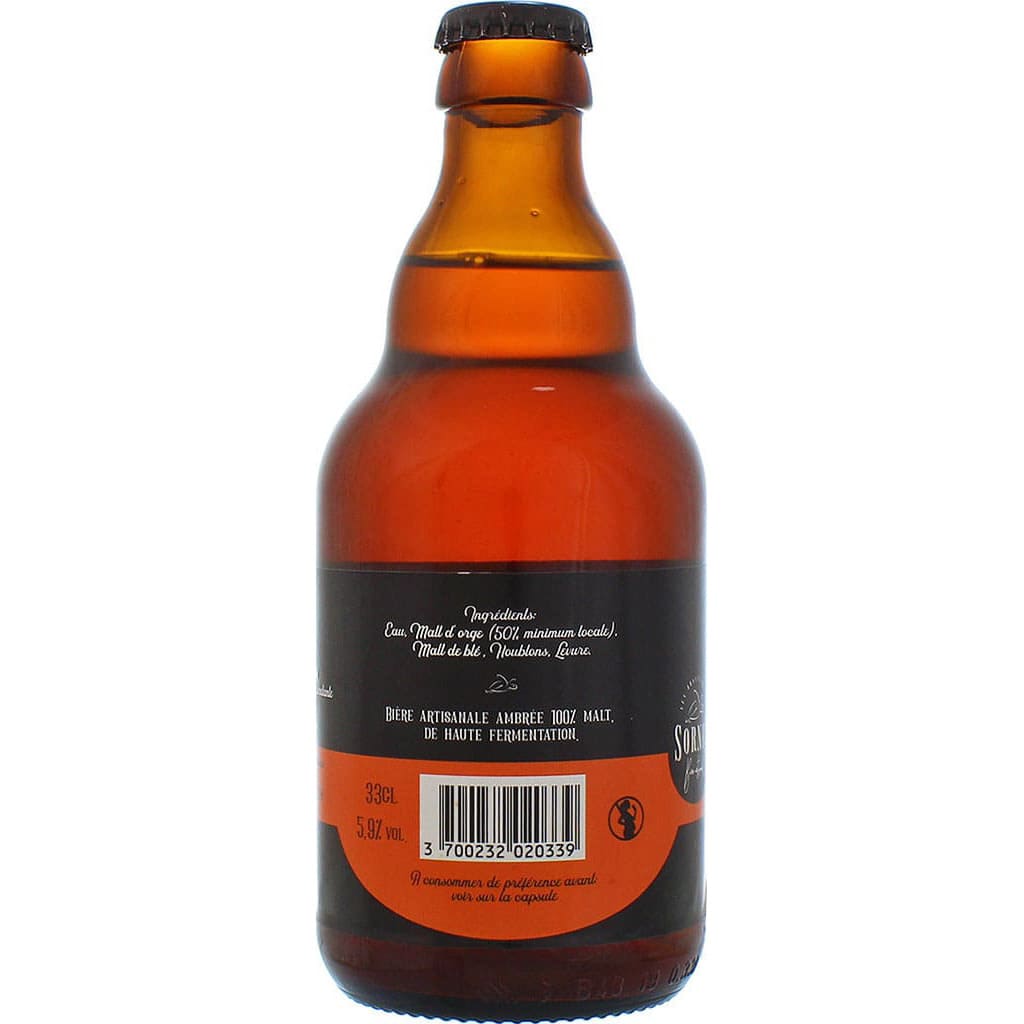 Bière française Sornin Ambrée par Les Brasseurs du Sornin