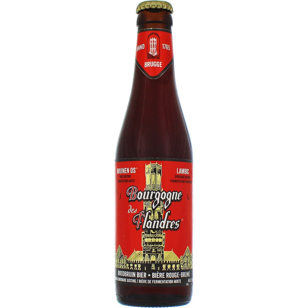 Bière Bourgogne des Flandres Brune brassée par Timmermans, Belgique