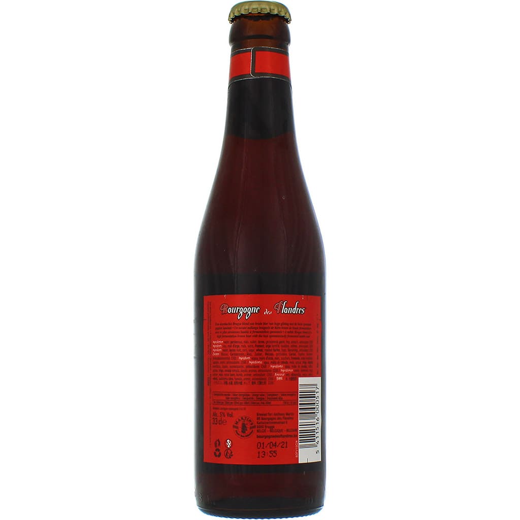 Bière Bourgogne des Flandres Brune brassée par Timmermans, Belgique