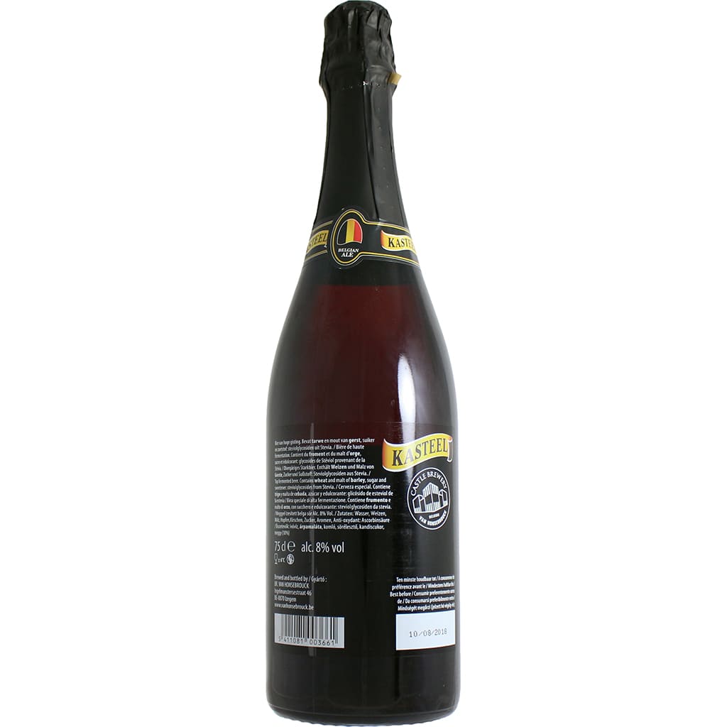 Bière belge Kasteel Rouge brassée par Von Honsenbrouk