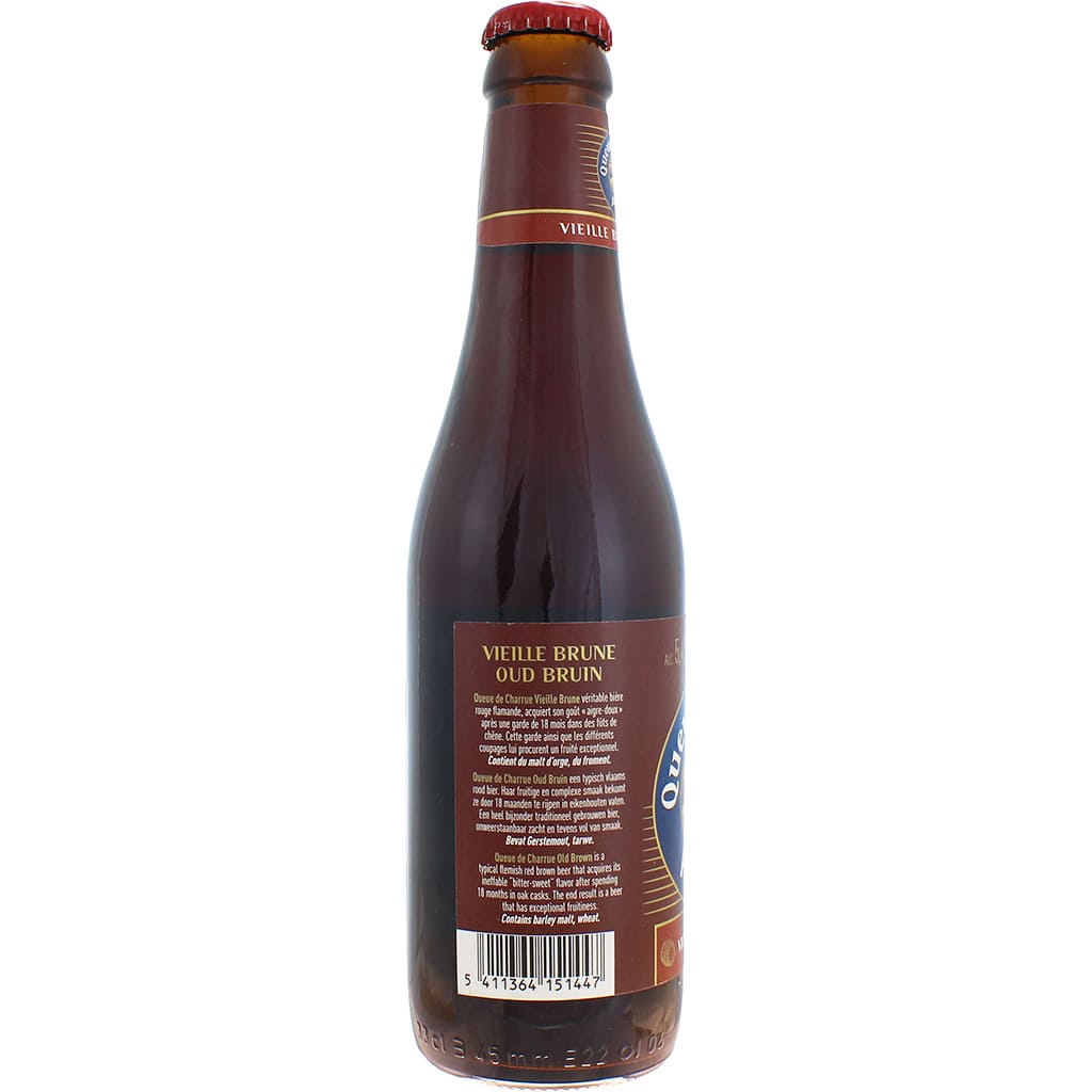 Bière belge Queue de Charrue Brune brassée par Vanuxeem