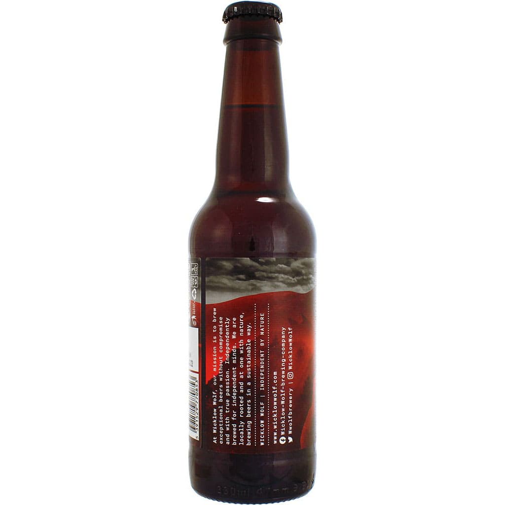 Bière Wildfire Hoppy Red Ale brassée par la brasserie irlandaise Wicklow Wolf