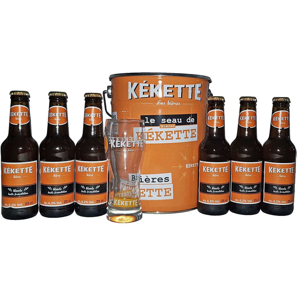 Seau La Kékette 2021 de la brasserie de La Binchoise