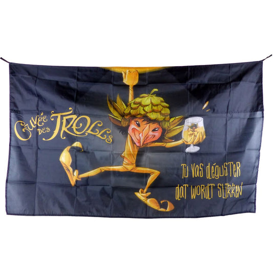 Drapeau Cuvée des Trolls "Tu vas déguster" par Dubuisson