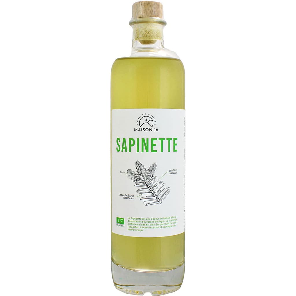 Liqueur française Sapinette par Maison 16