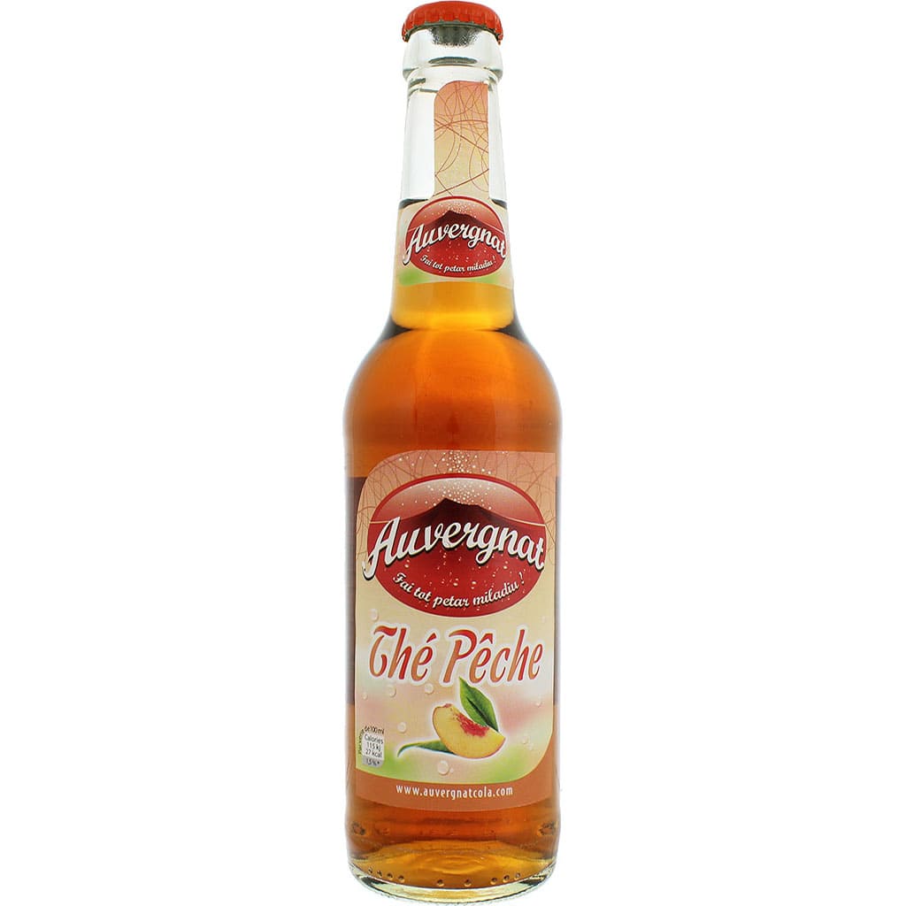 Soft Auvergnat Thé Pêche brassée par Auvergnat Cola, France