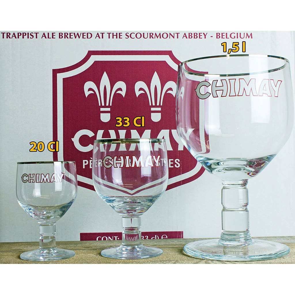 Verres Chimay - Brasserie Abbaye de Chimay