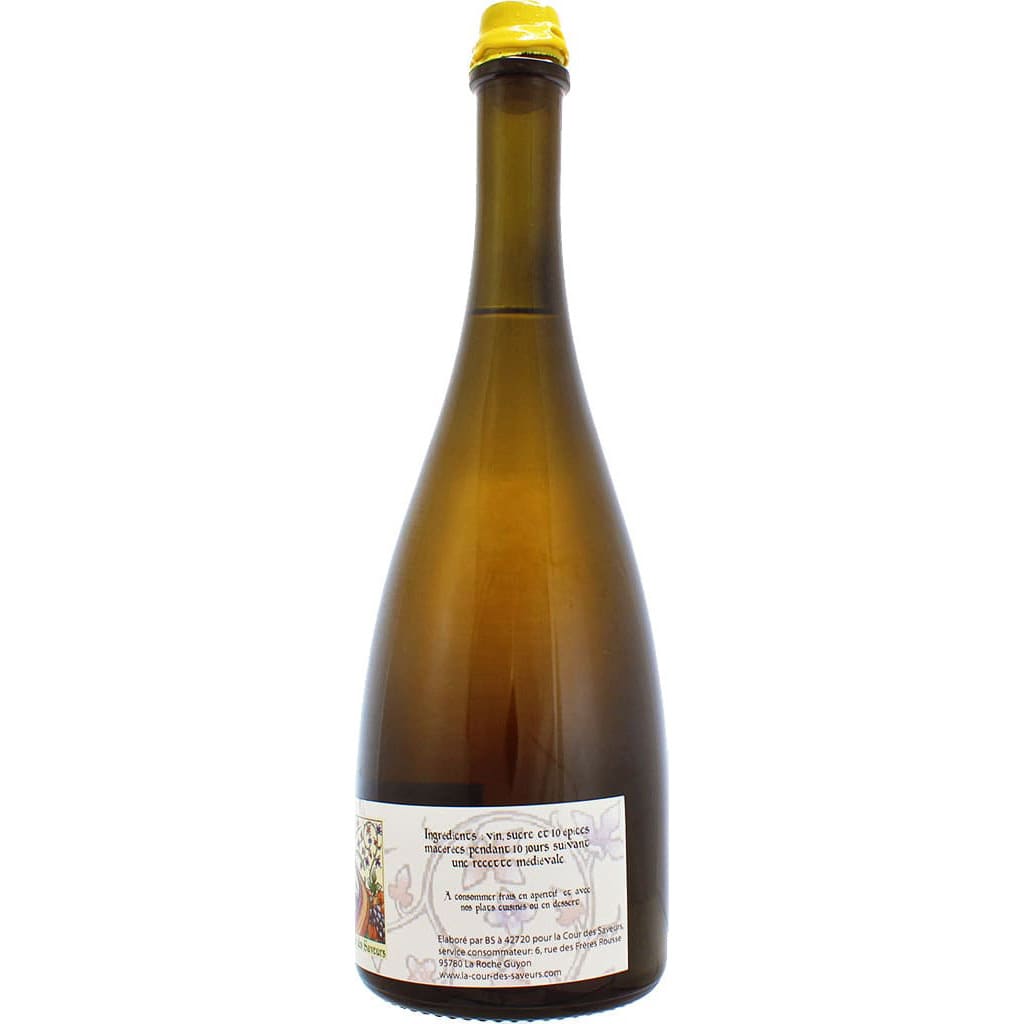 Vin médiéval Hypocras Blanc par la brasserie française Les Brasseurs du Sornin en 75cl