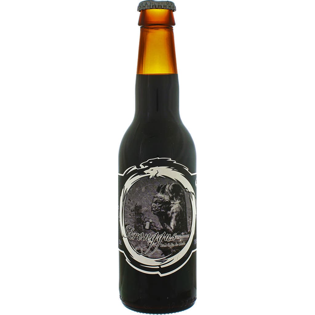Bière Stronggus brassée par la brasserie française Ouroboros en 33cl