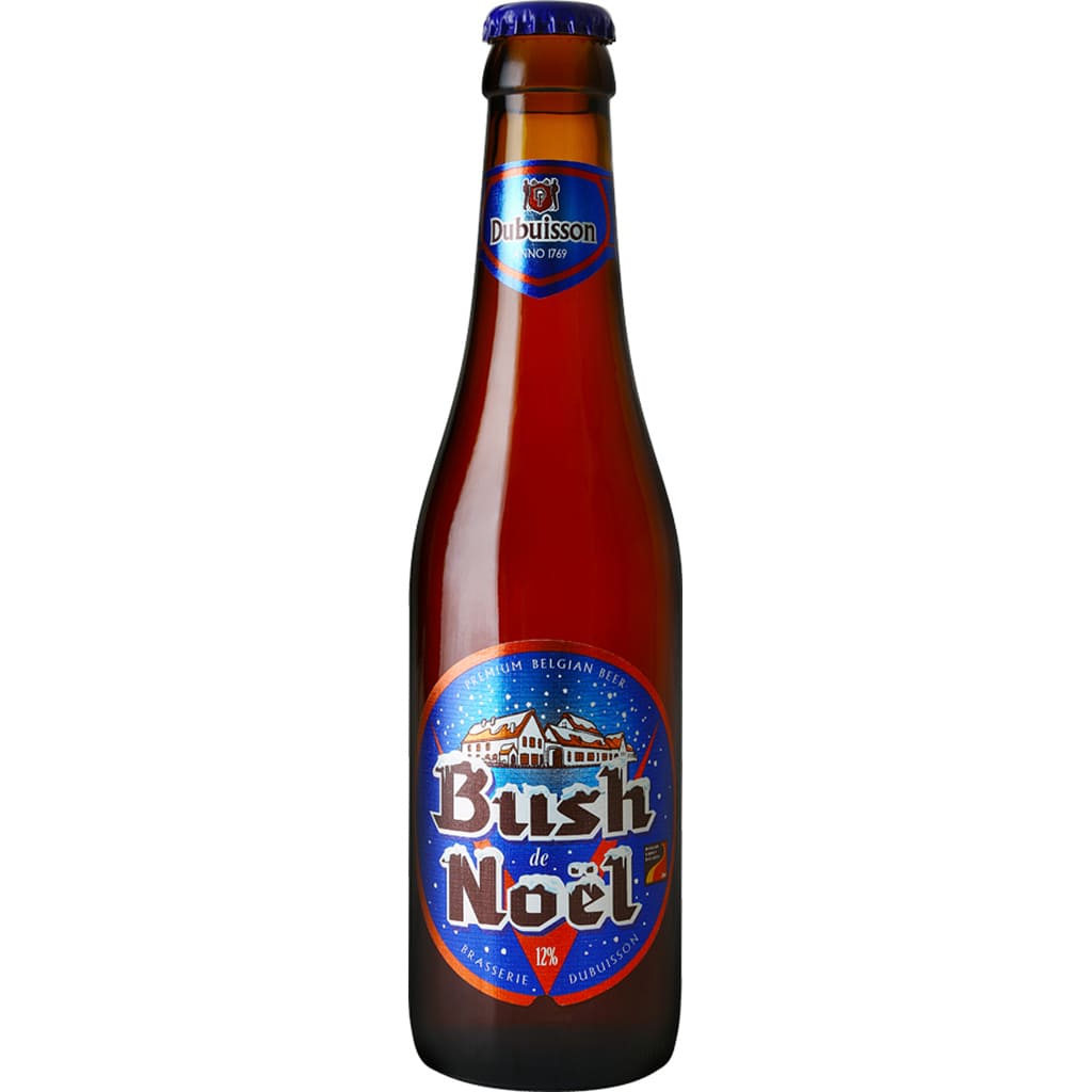 Bière Bush de Noël brassée par Dubuisson en Belgique