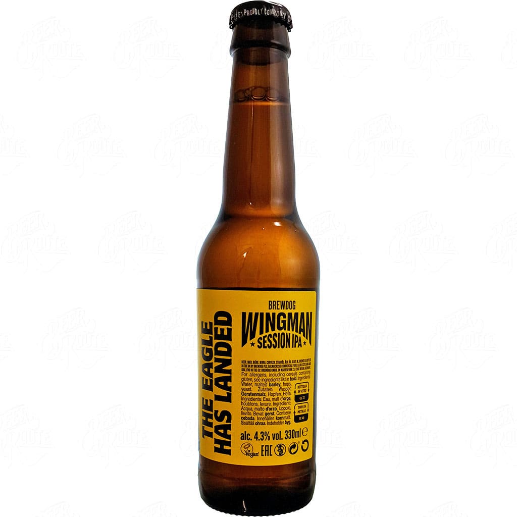 Bière Wingman Session IPA par la brasserie écossaise Brewdog