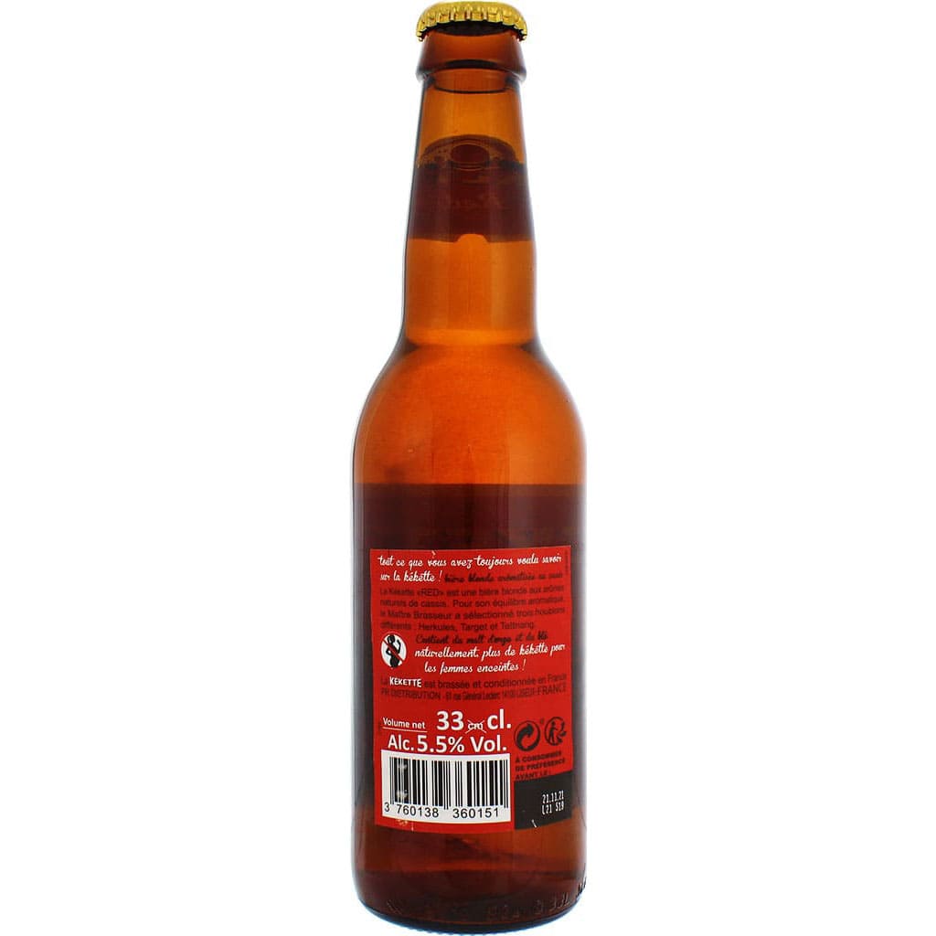 Bière Kékette Red par Les Brasseurs de Gayant, France en 33cl