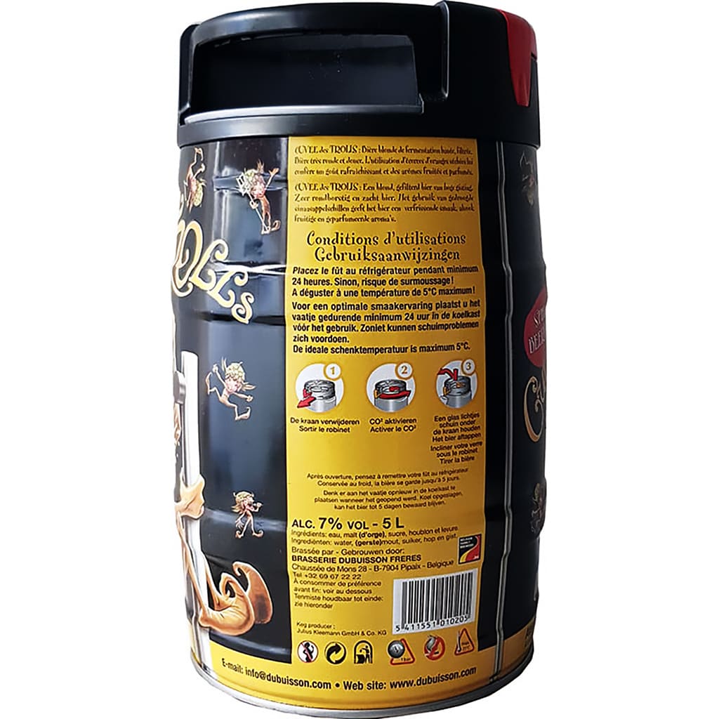 BEAU SIFFLET NEUF EMBALLE BIERE BEER BELGE CUVEE DES TROLLS BEAU SIFFLET NEUF EMBALLE BIERE BEER BELGE CUVEE DES TROLLS