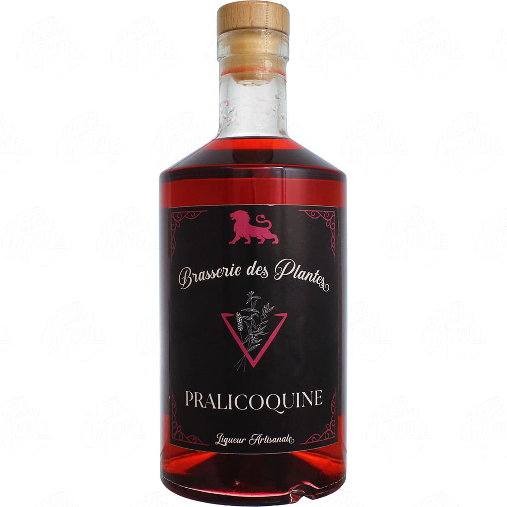 Liqueur Pralicoquine 70cl brassée par Brasserie des Plantes, France en 70cl