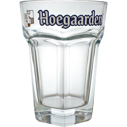 Verre droit 50cl de la brasserie belge Hoegaarden