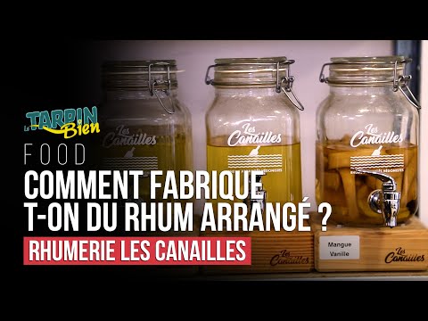 Punch au rhum : Menthe Citron vert préparé par Les Canailles, France en 70cl