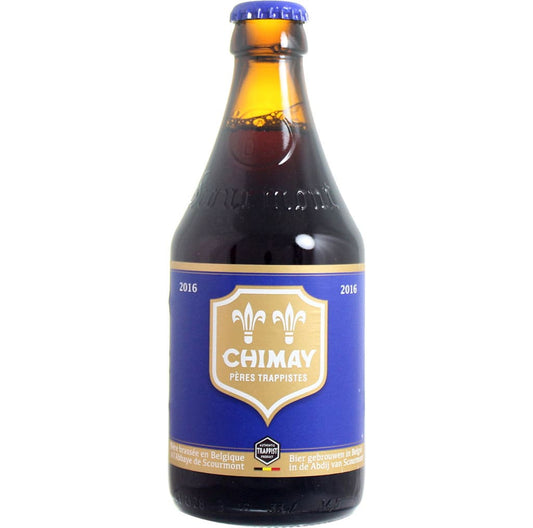 Bière belge Chimay bleue par la brasserie de Chimay
