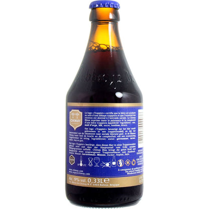Bière belge Chimay bleue par la brasserie de Chimay