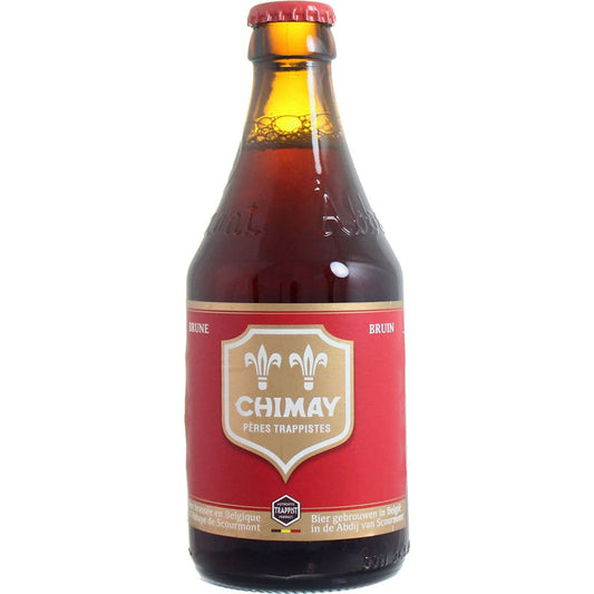 Bière belge brune Chimay rouge brassée par Chimay