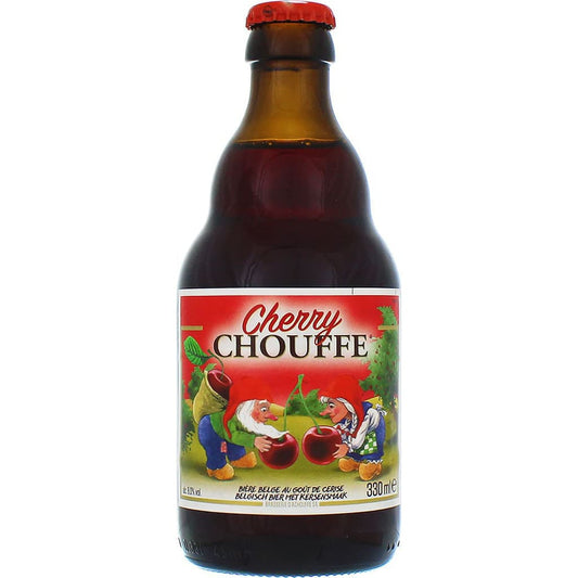Bière Cherry Chouffe brassée par la brasserie belge d'Achouffe