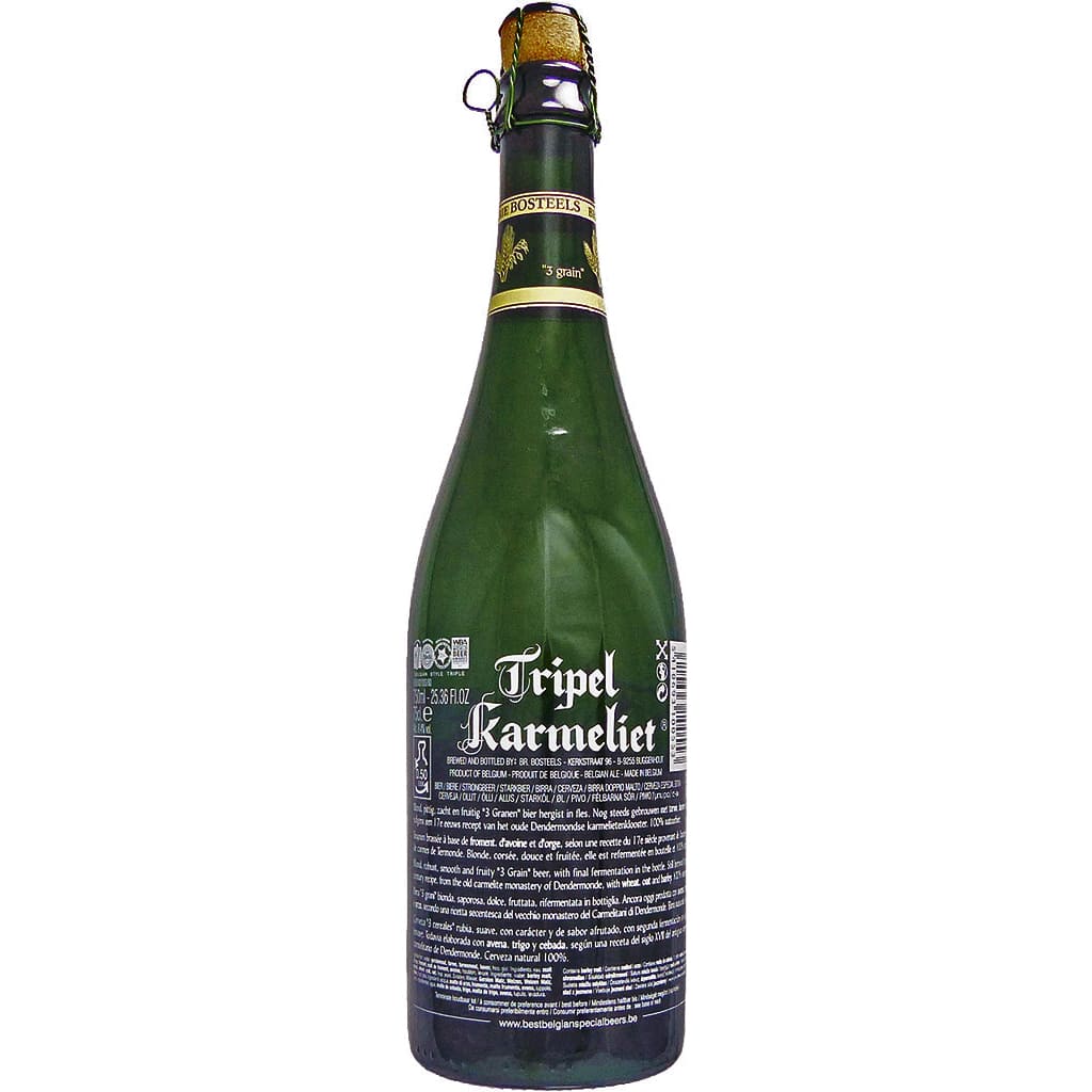 Bière Karmeliet Tripel 75cl par la brasserie belge Bosteels