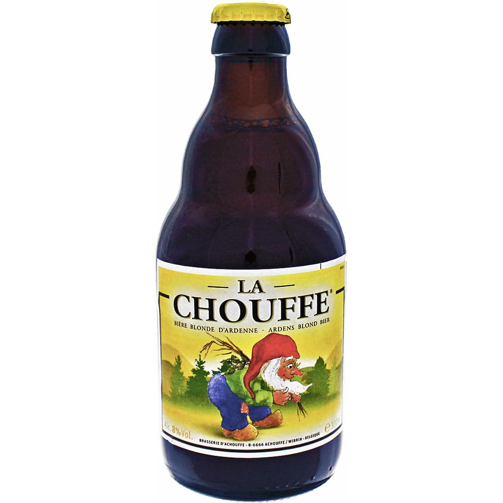 Bière belge La Chouffe par la Brasserie d'Achouffe