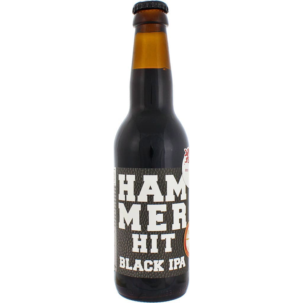Bière Hammer Hit Black IPA brassée par la brasserie française de la Semène