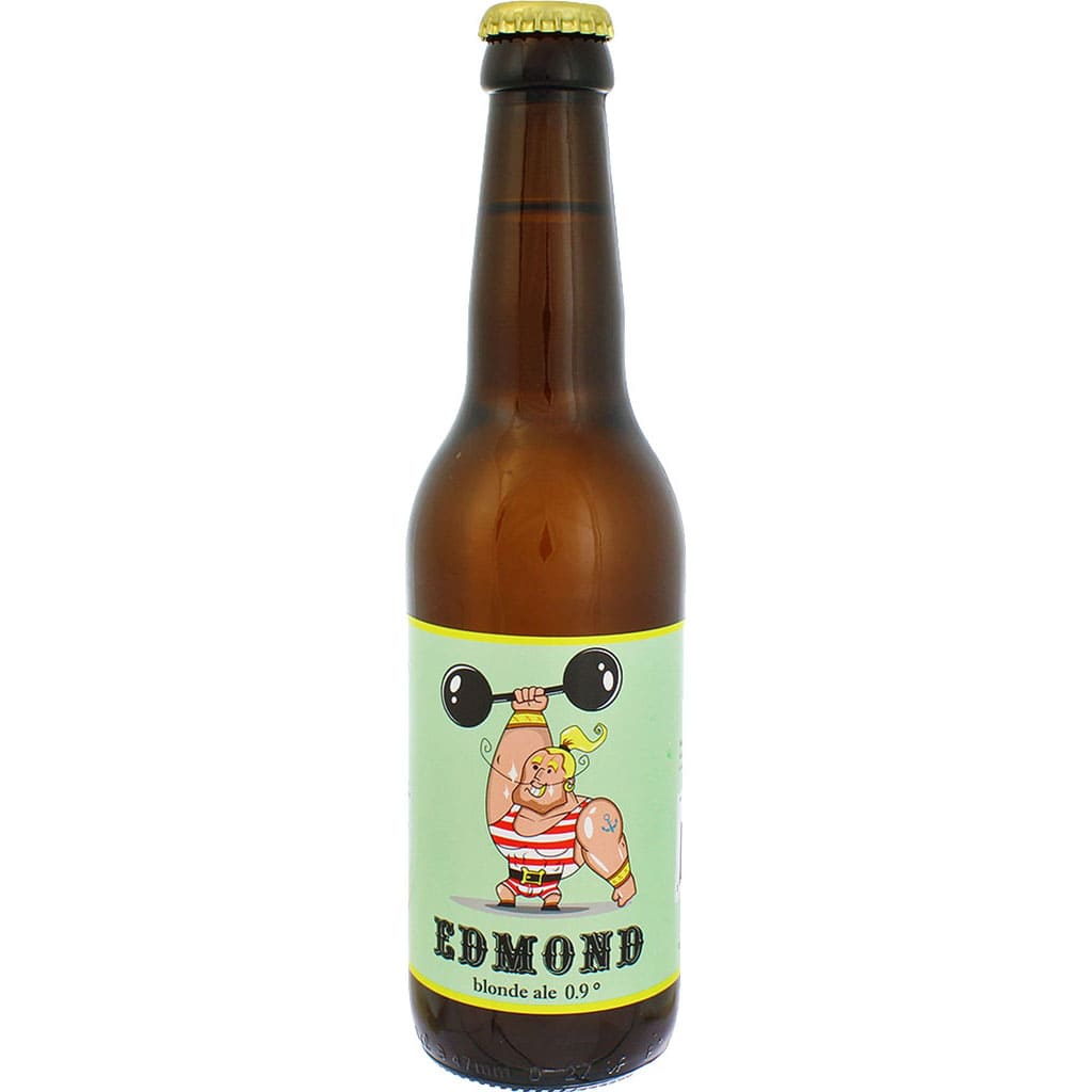 Bière Edmond Blonde Sans Alcool brassée par la brasserie française Edmond