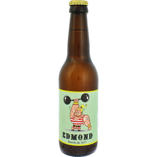 Bière Edmond Blonde Sans Alcool brassée par la brasserie française Edmond