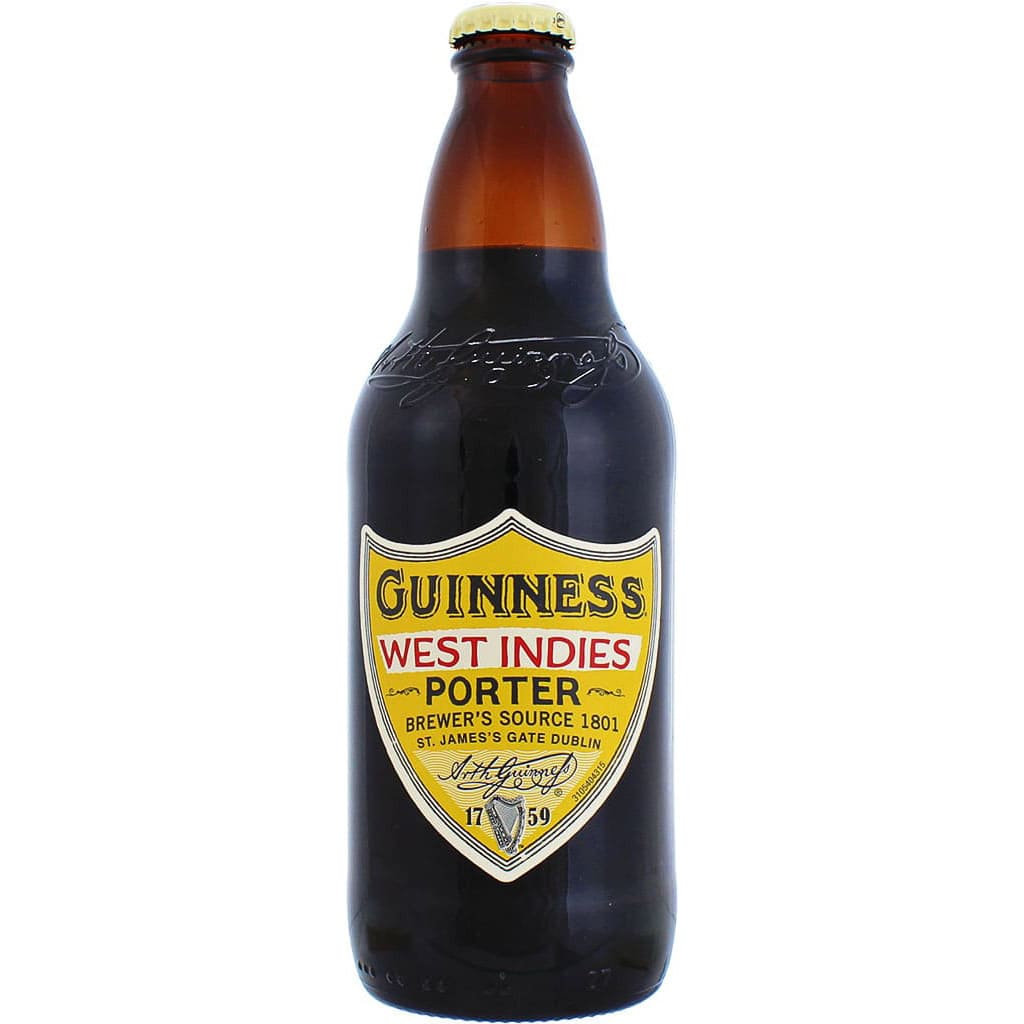Bière Guinness West Indies Porter brassée par la brasserie irlandaise Guinness
