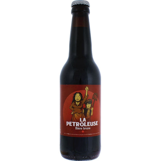 Bière La Pétroleuse brassée par la brasserie de La Canaille