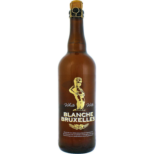 Bière Blanche de Bruxelles par la brasserie belge Lefebvre en 75cl