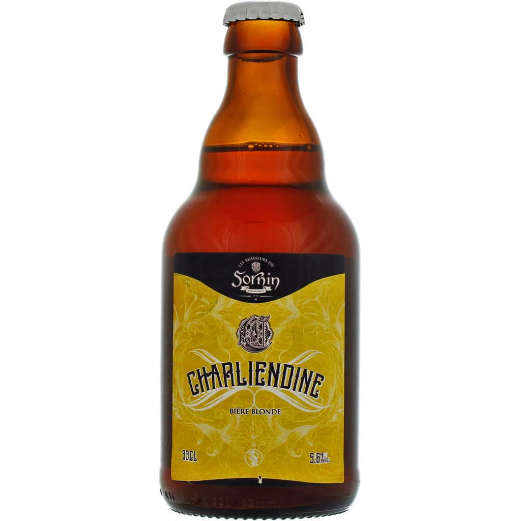 Bière Charliendine par Les Brasseurs du Sornin (France) - ancienne étiquette
