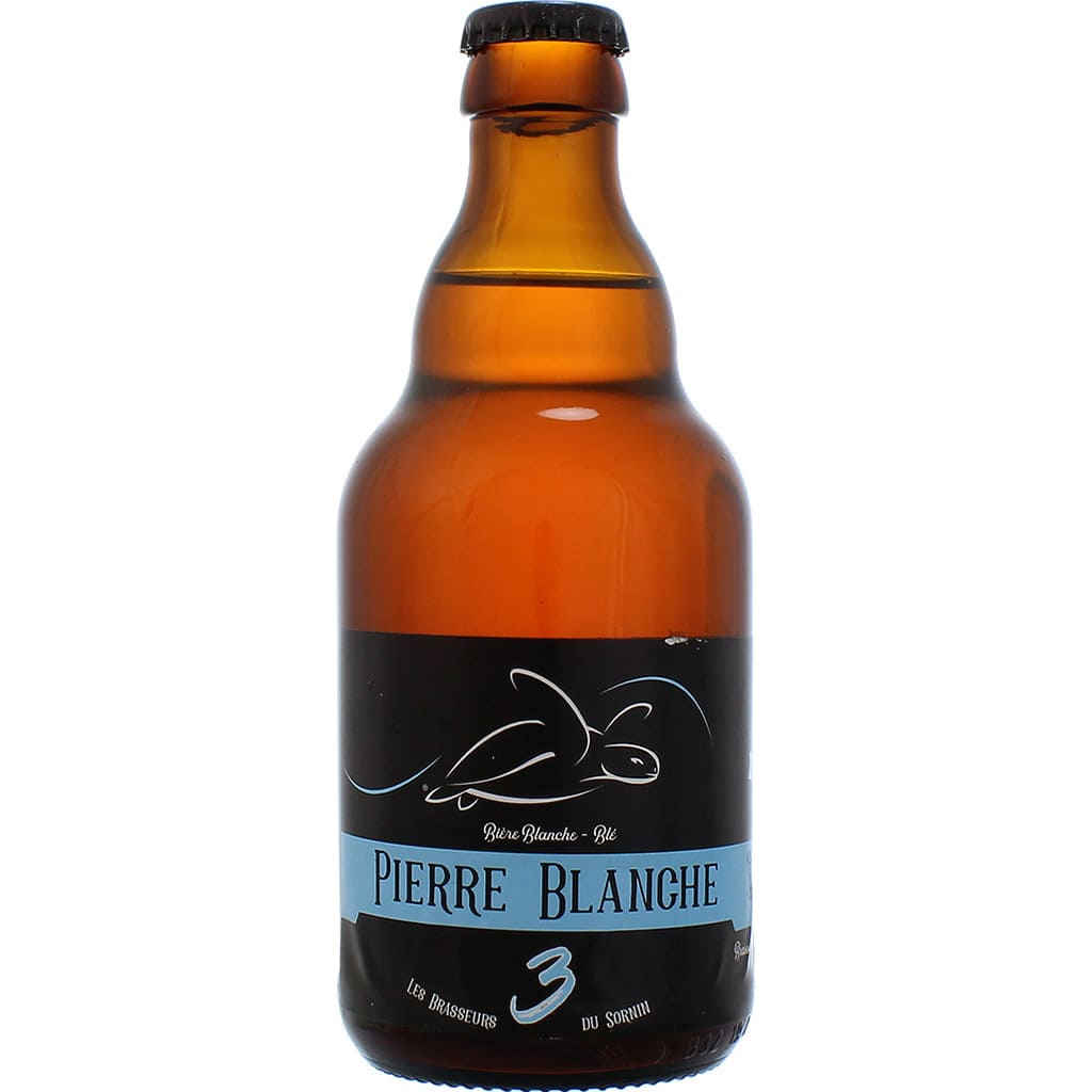 Bière française Pierre Blanche par Les Brasseurs du Sornin